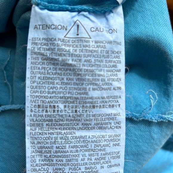 Zara size S Shacket blue color twill denim 100 %cottom - Picture 7 of 10